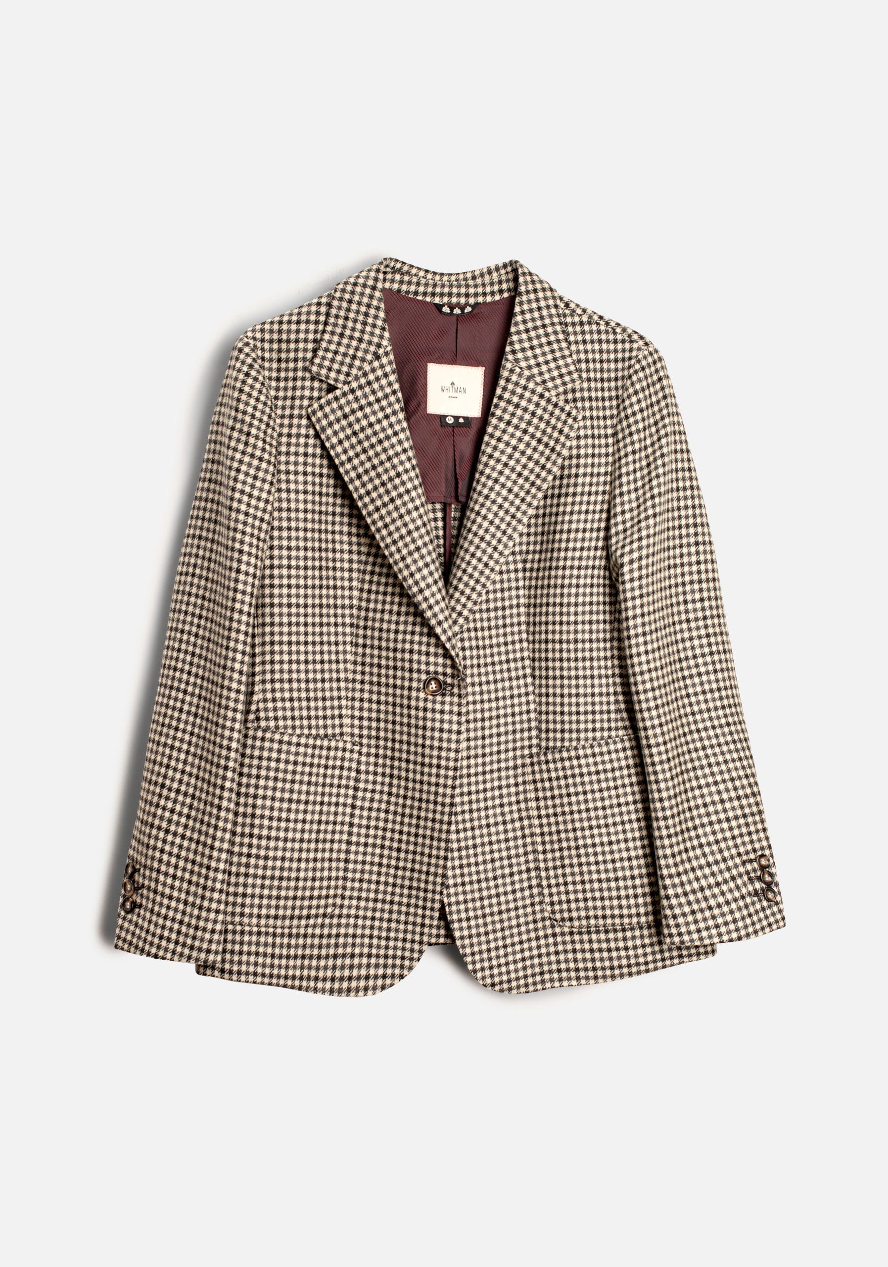 Blazer M Agatha Gallineto Marfil-Negro - imagen 2