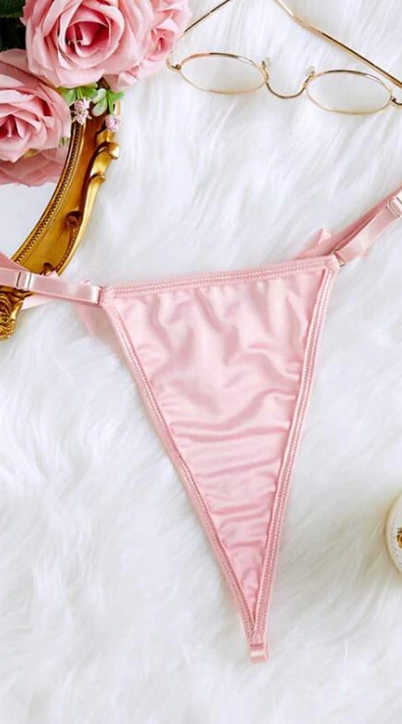 Tanga letras LOVE YOU rosa SH-480140-ROS-S - imagen 3