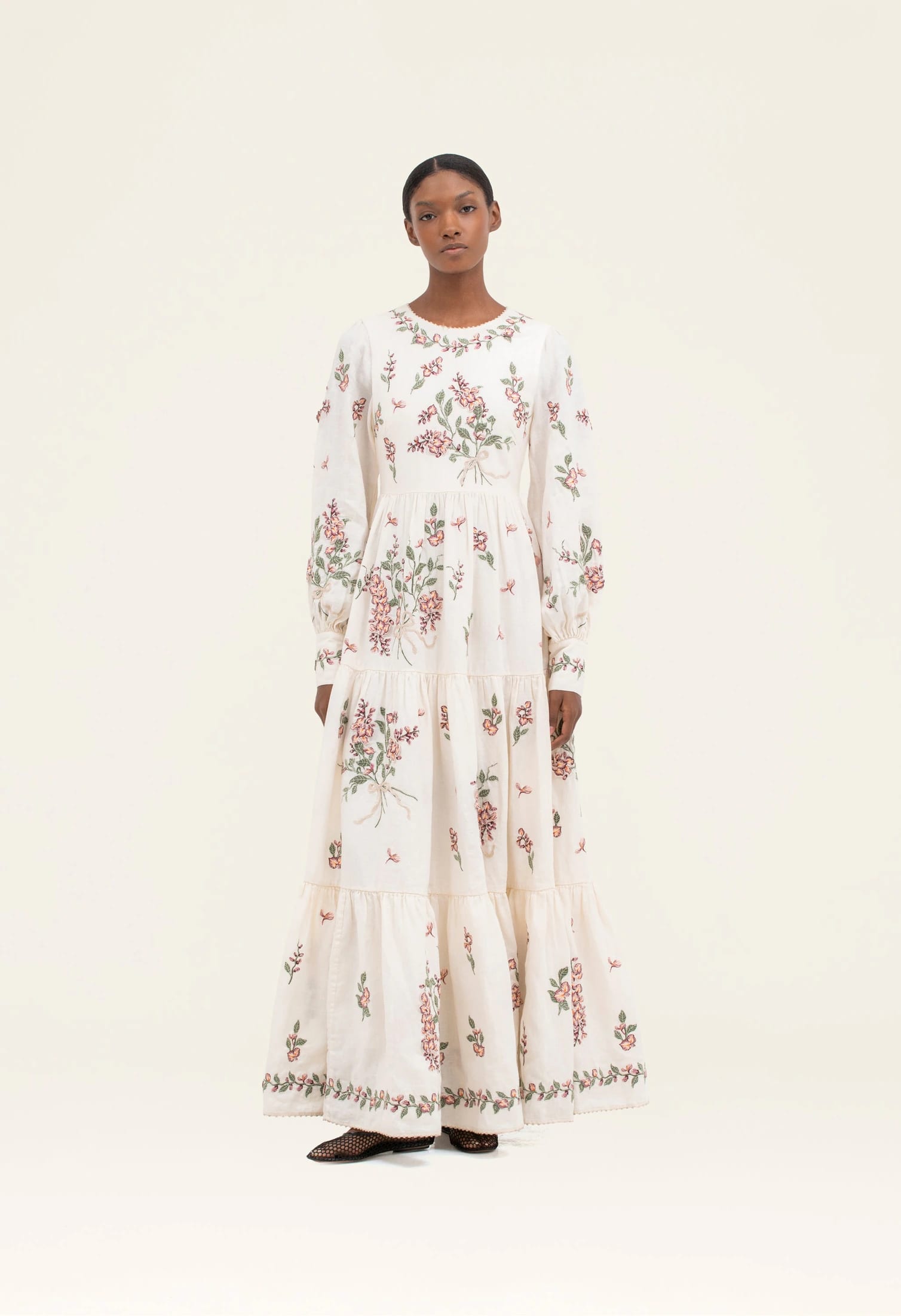 Nuez Wisteria Maxi Dress - imagen 1