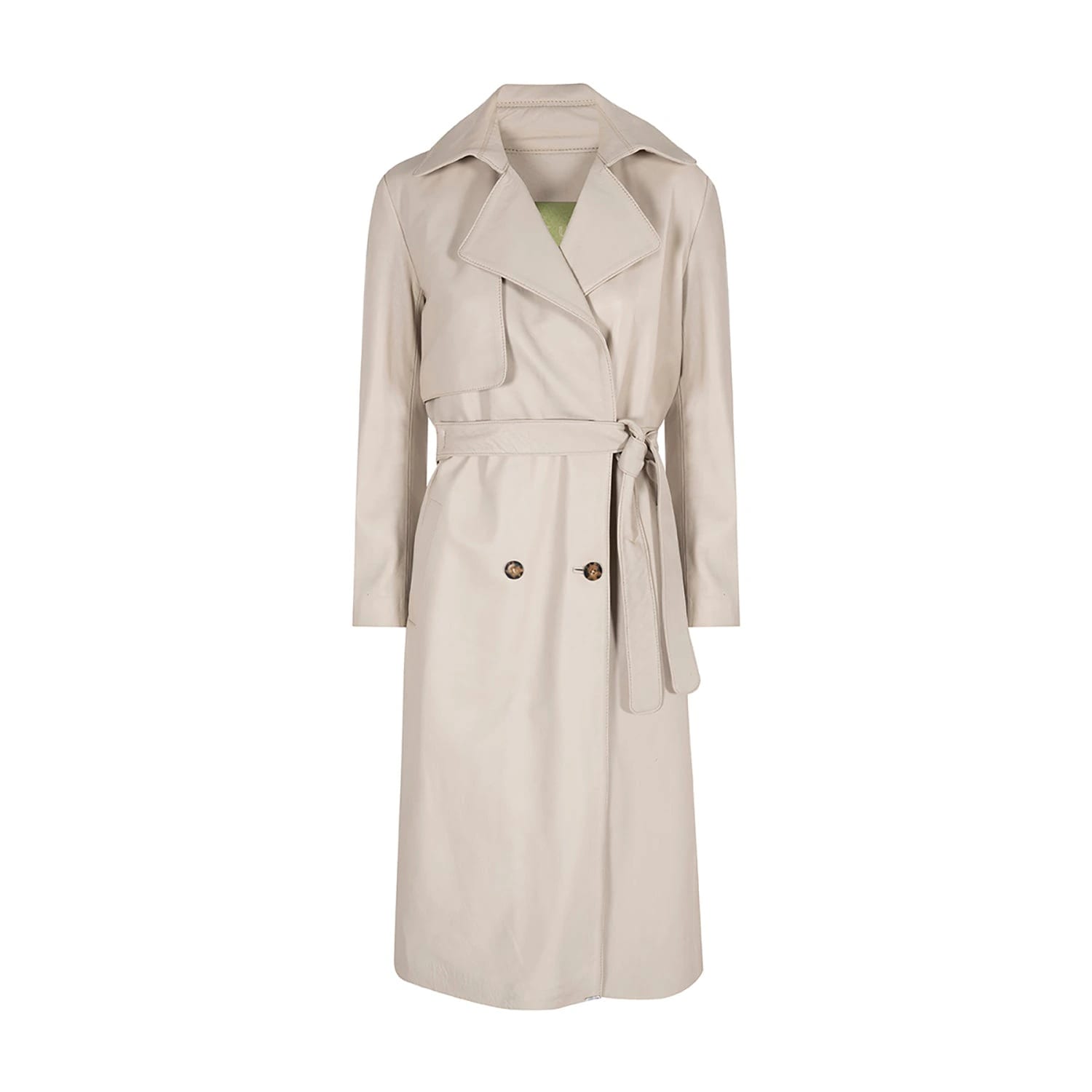 MILA DESTRUCTURED LONG TRENCH COAT - imagen 1