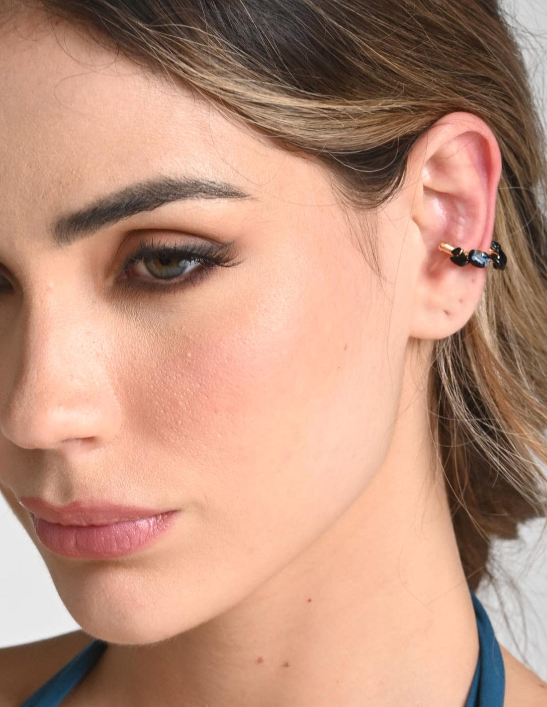 Ear Cuff Nala Sodalita + Oil Blue - imagen 2