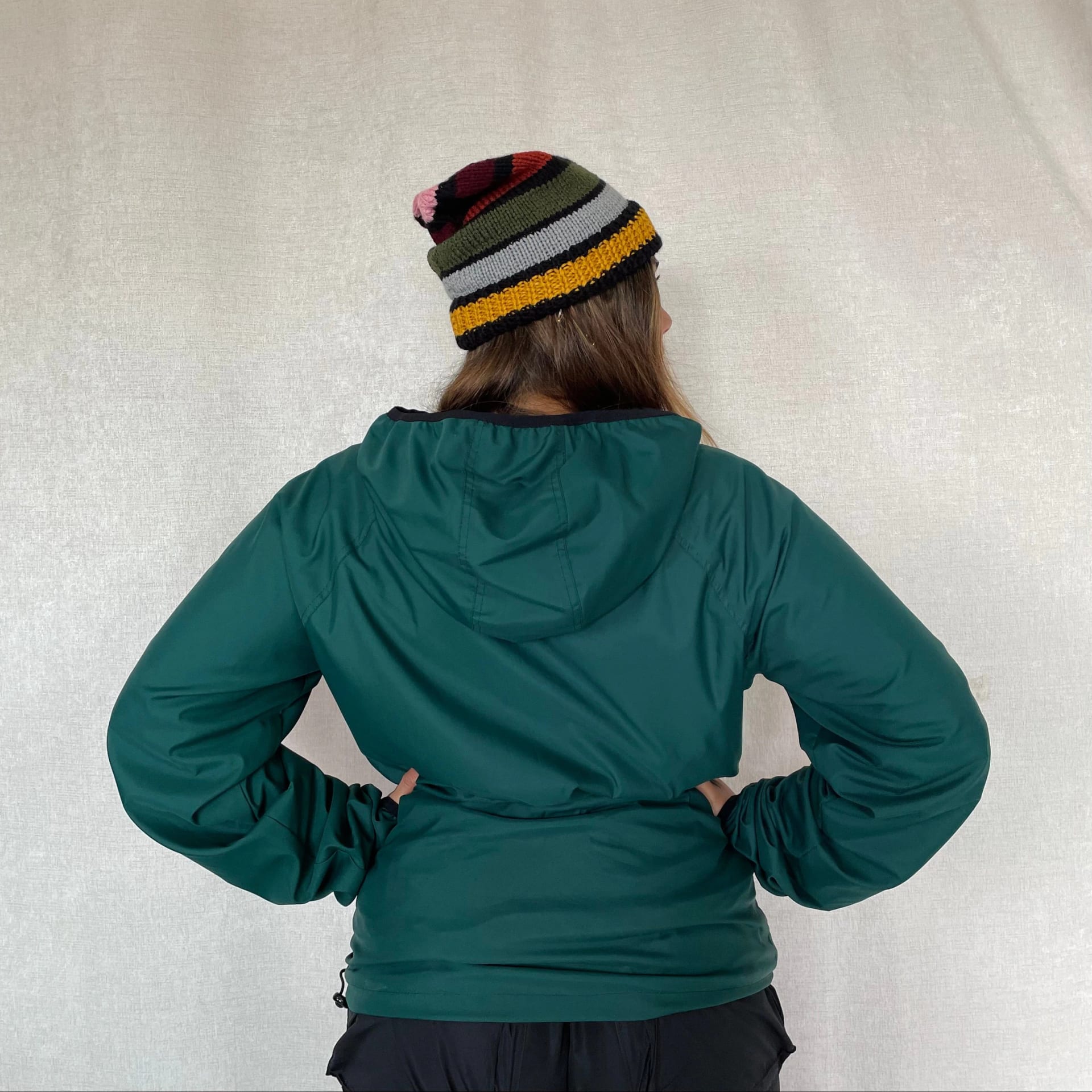 Chaqueta Impermeable Pionono Verde Mujer - imagen 3