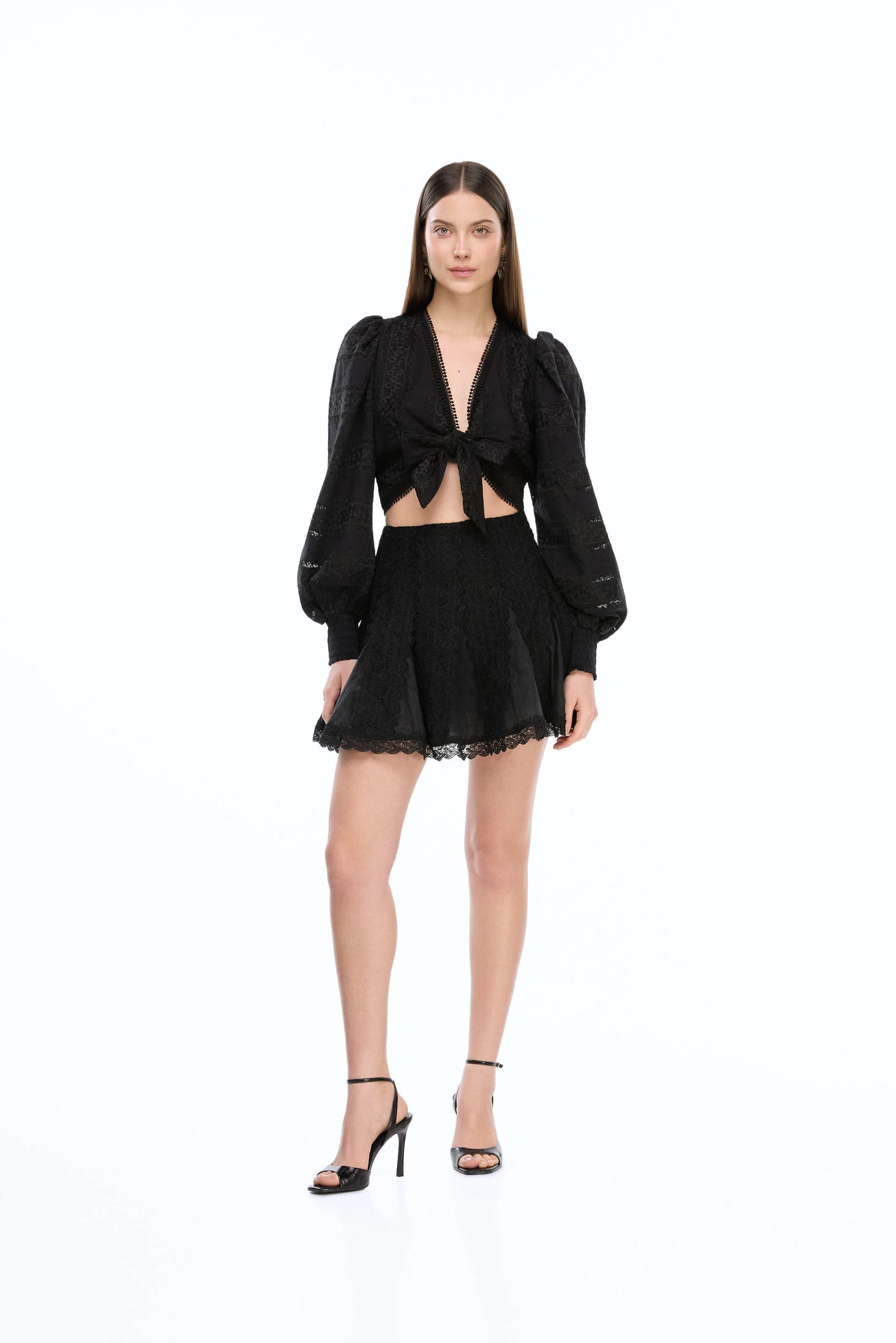 FIRA SKIRT BLACK - imagen 1