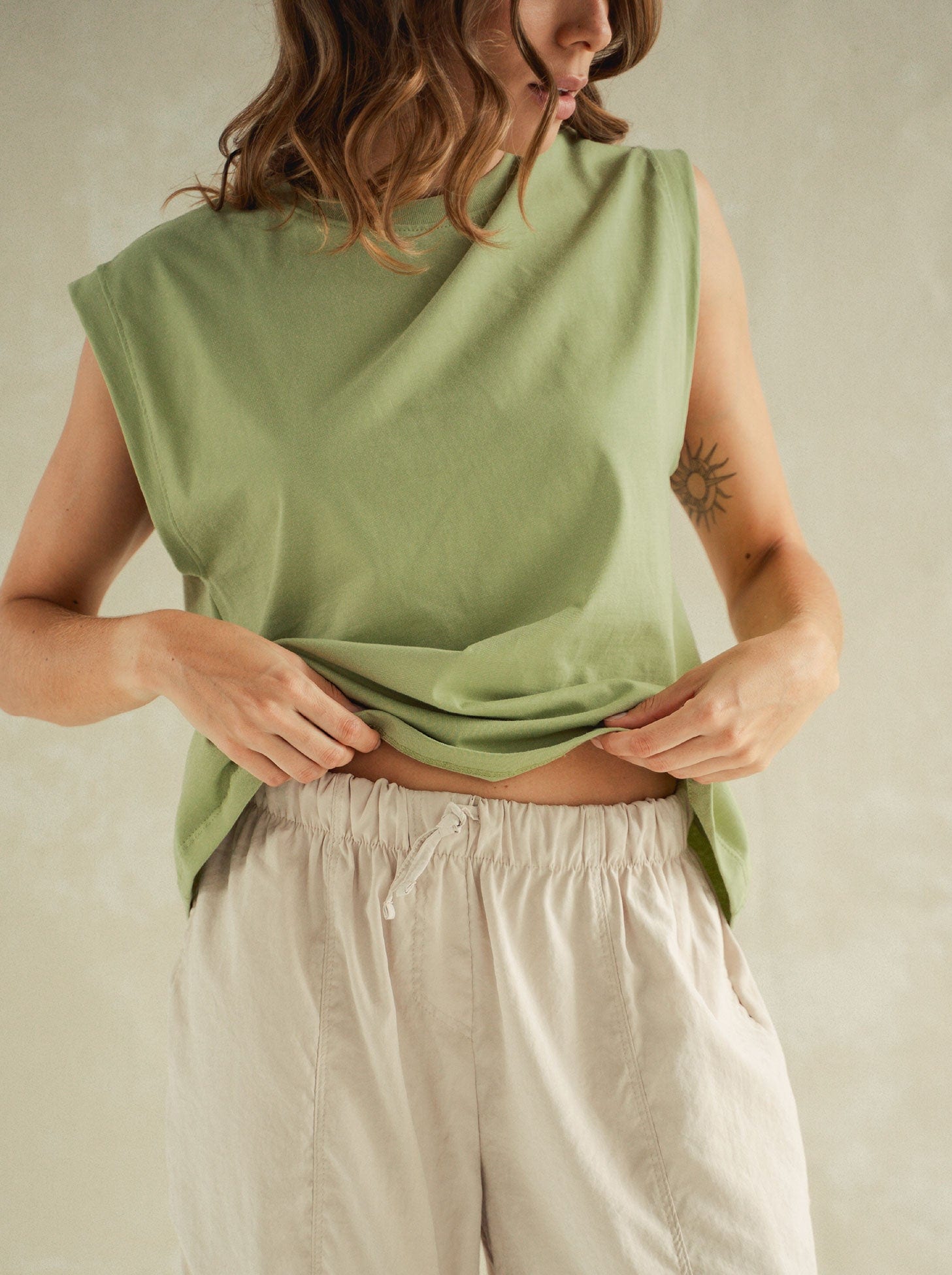 Muscle Tee - Matcha - imagen 2