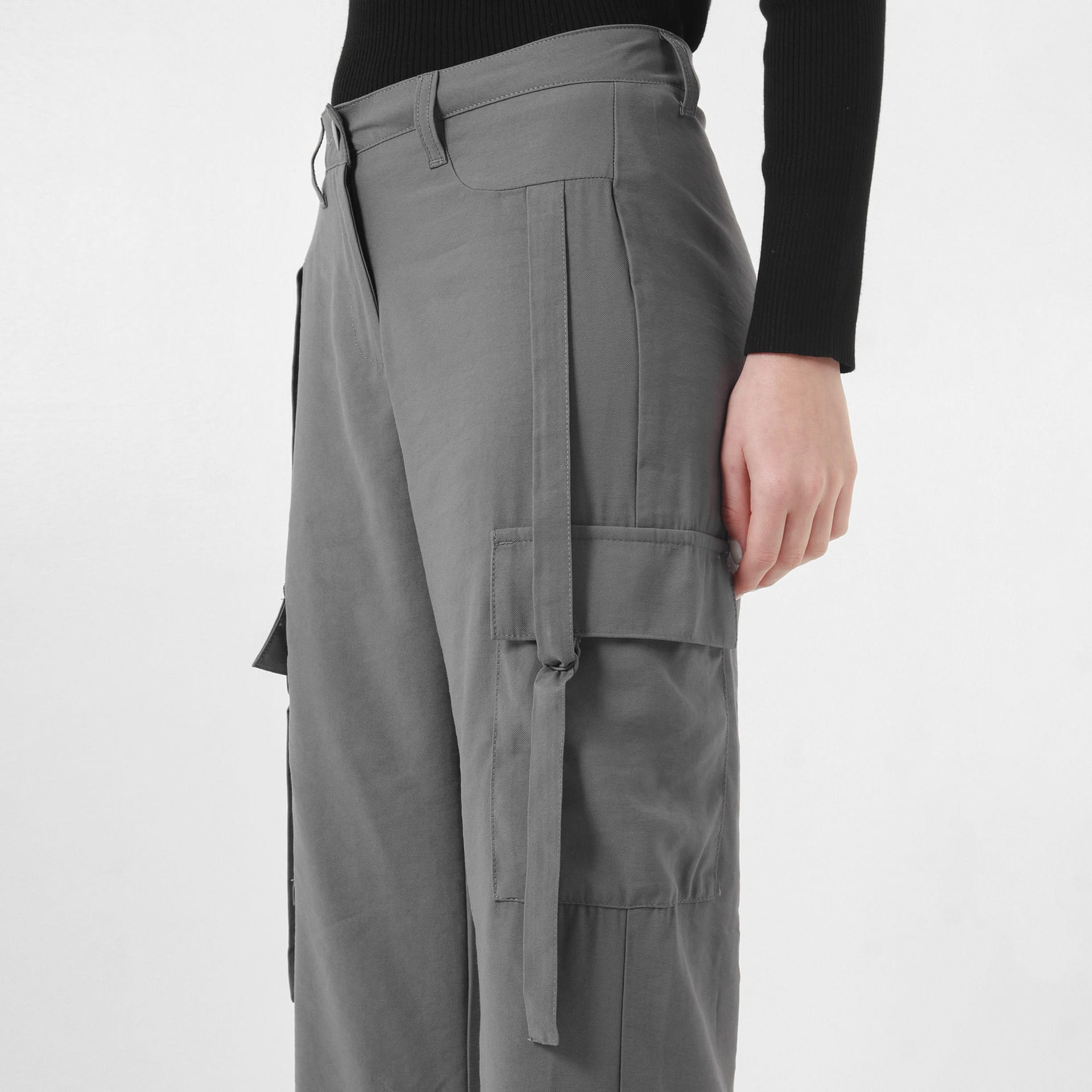 Pantalon Tiro Alto Bota Recta - imagen 4