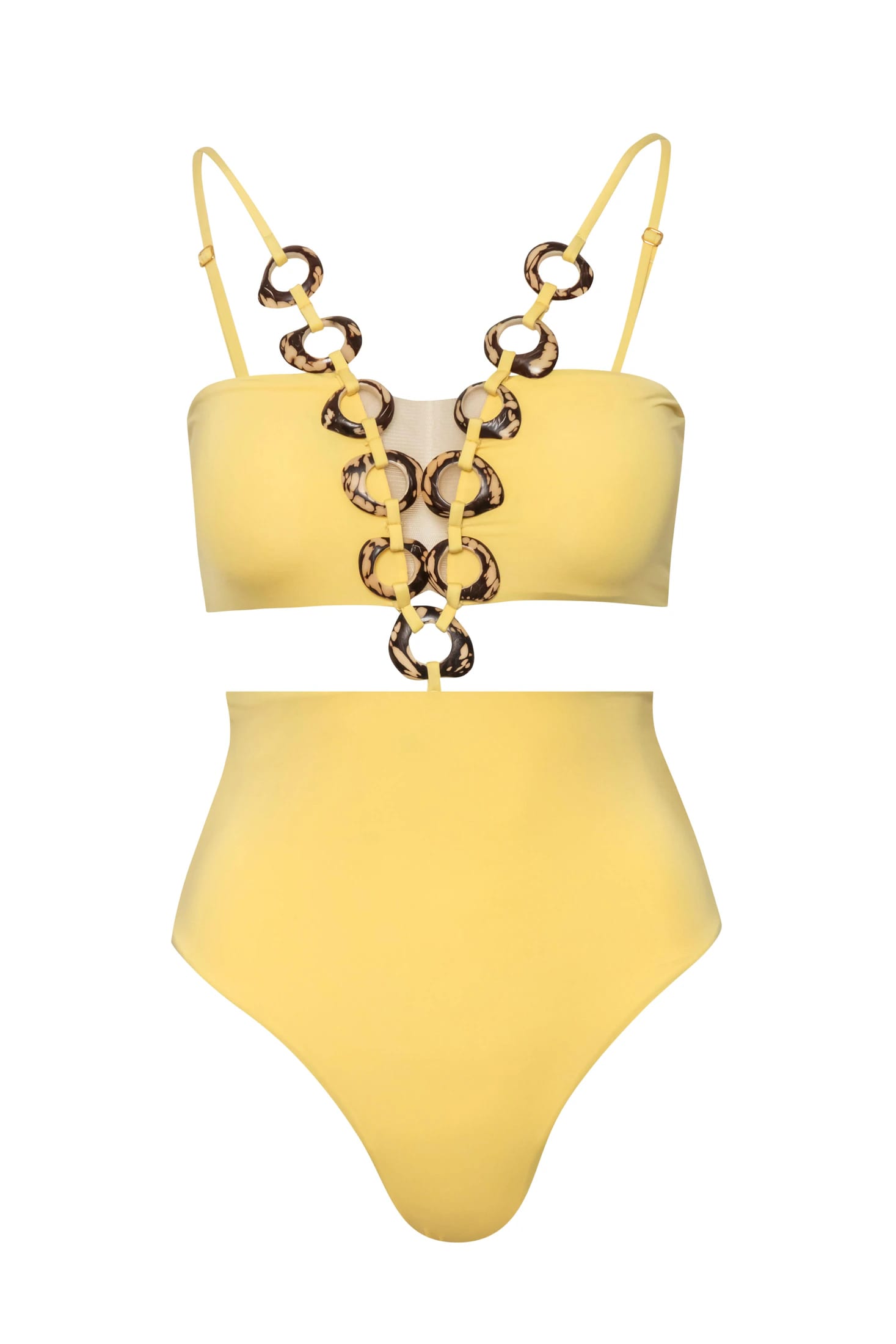 VERONICA ONE PIECE / Amarillo Crema - imagen 1