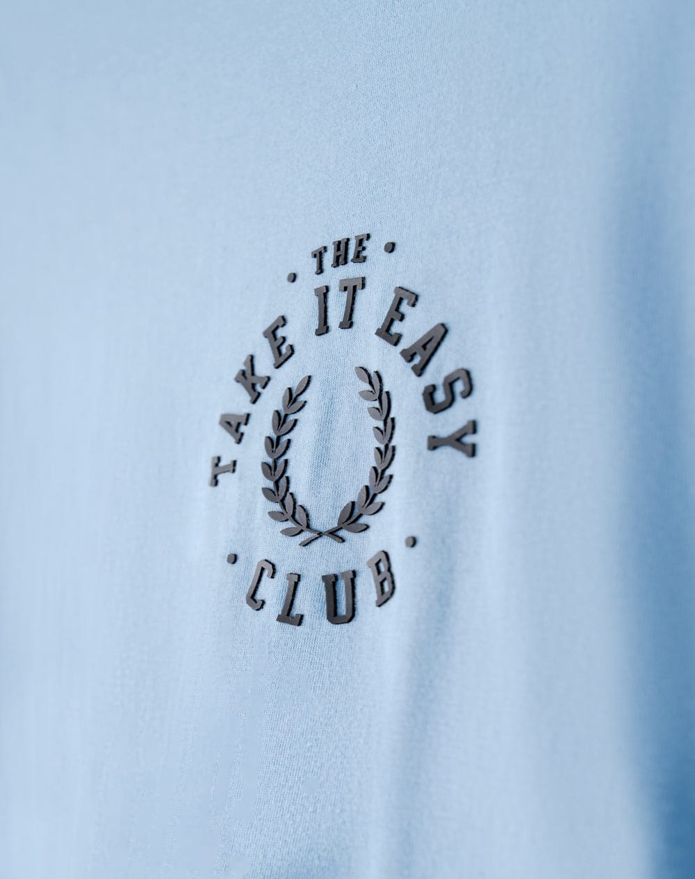 Camiseta manga corta regular estampado azul claro hombre - imagen 8