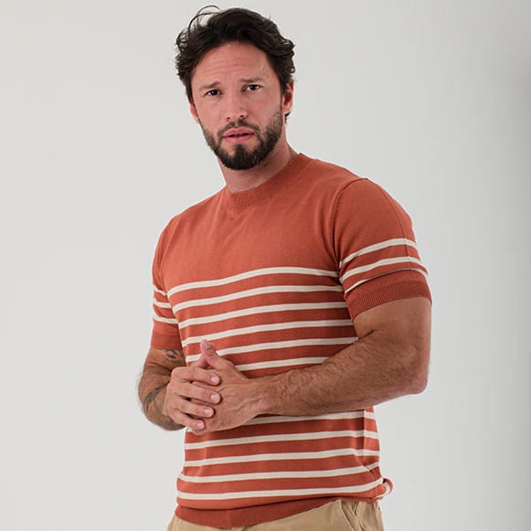 T-SHIRT MODA TEJIDO HOMBRE - imagen 5