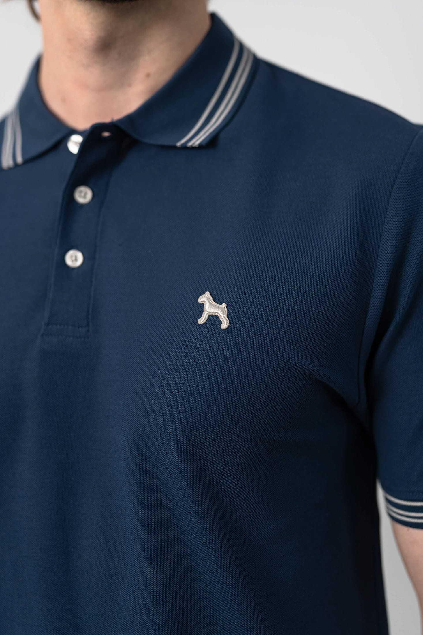 Polo Básica Azul - imagen 2