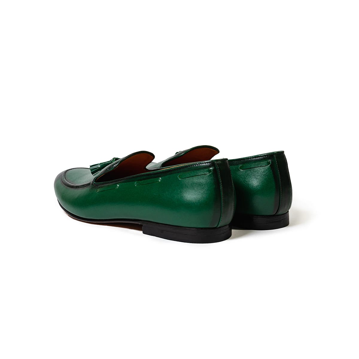 Loafers Cuero Verde - imagen 2