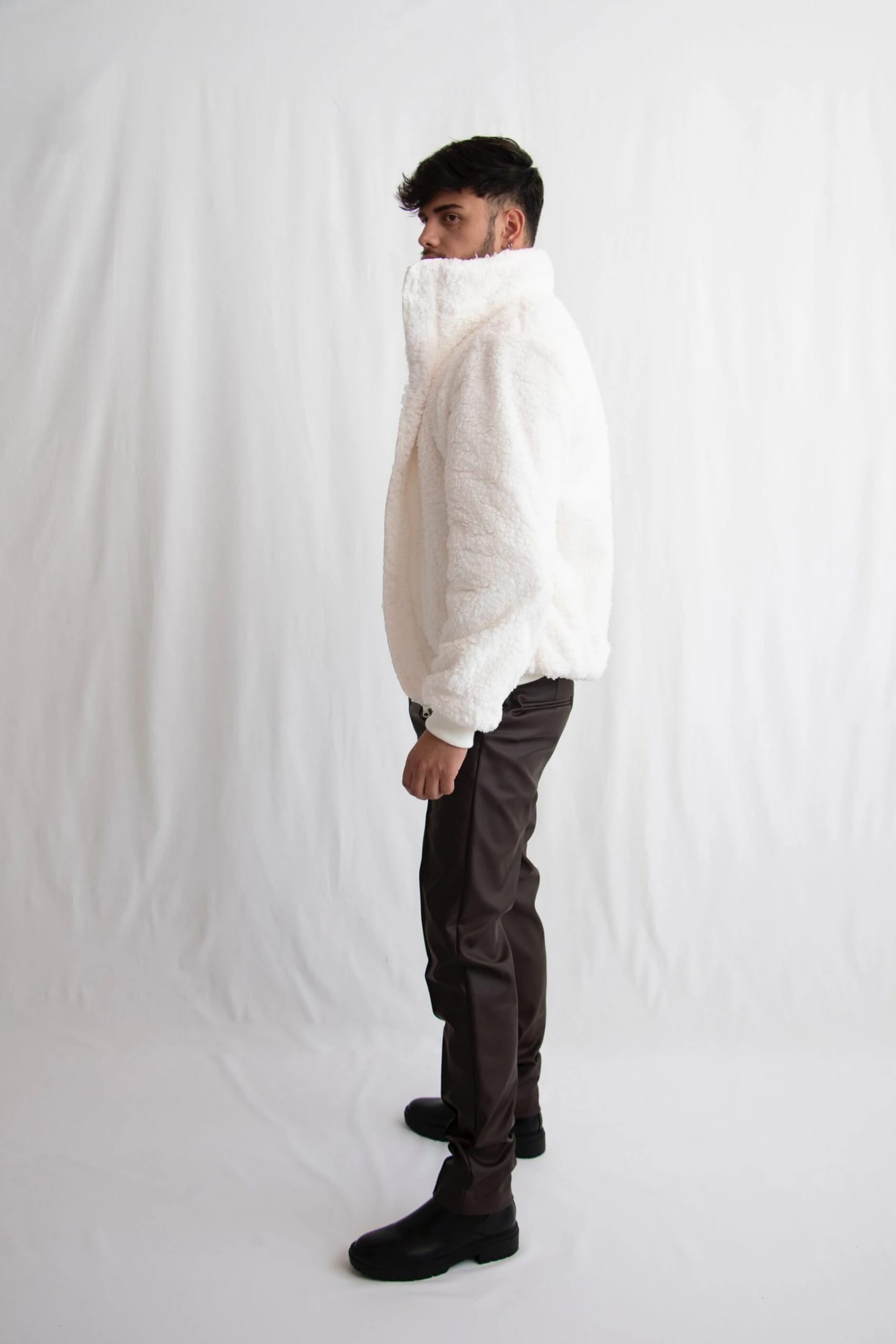 Chaqueta oveja marfil - imagen 3