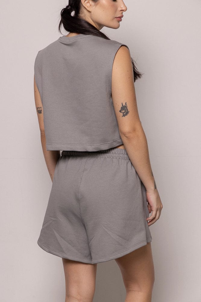 Camisilla 8727 Sgo Dama-Gris - imagen 3