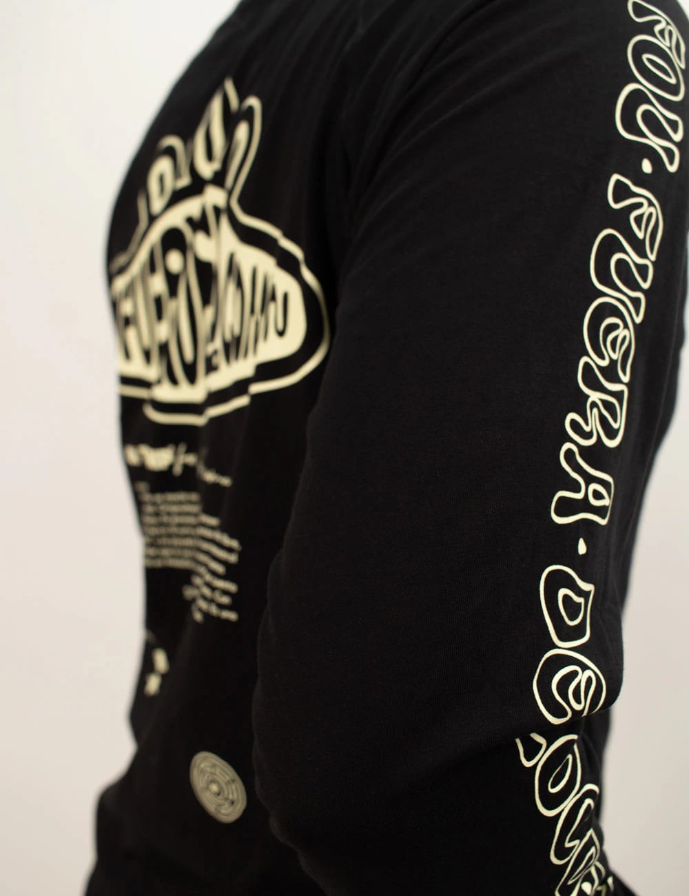 Camibuso Regular Fit One the trip negro Hombre - imagen 3