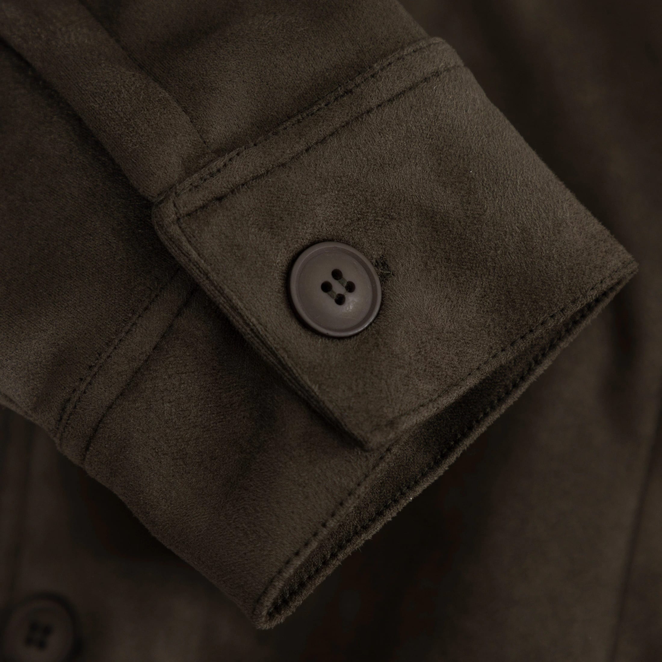 Suede Classic Jacket Verde Militar - imagen 2