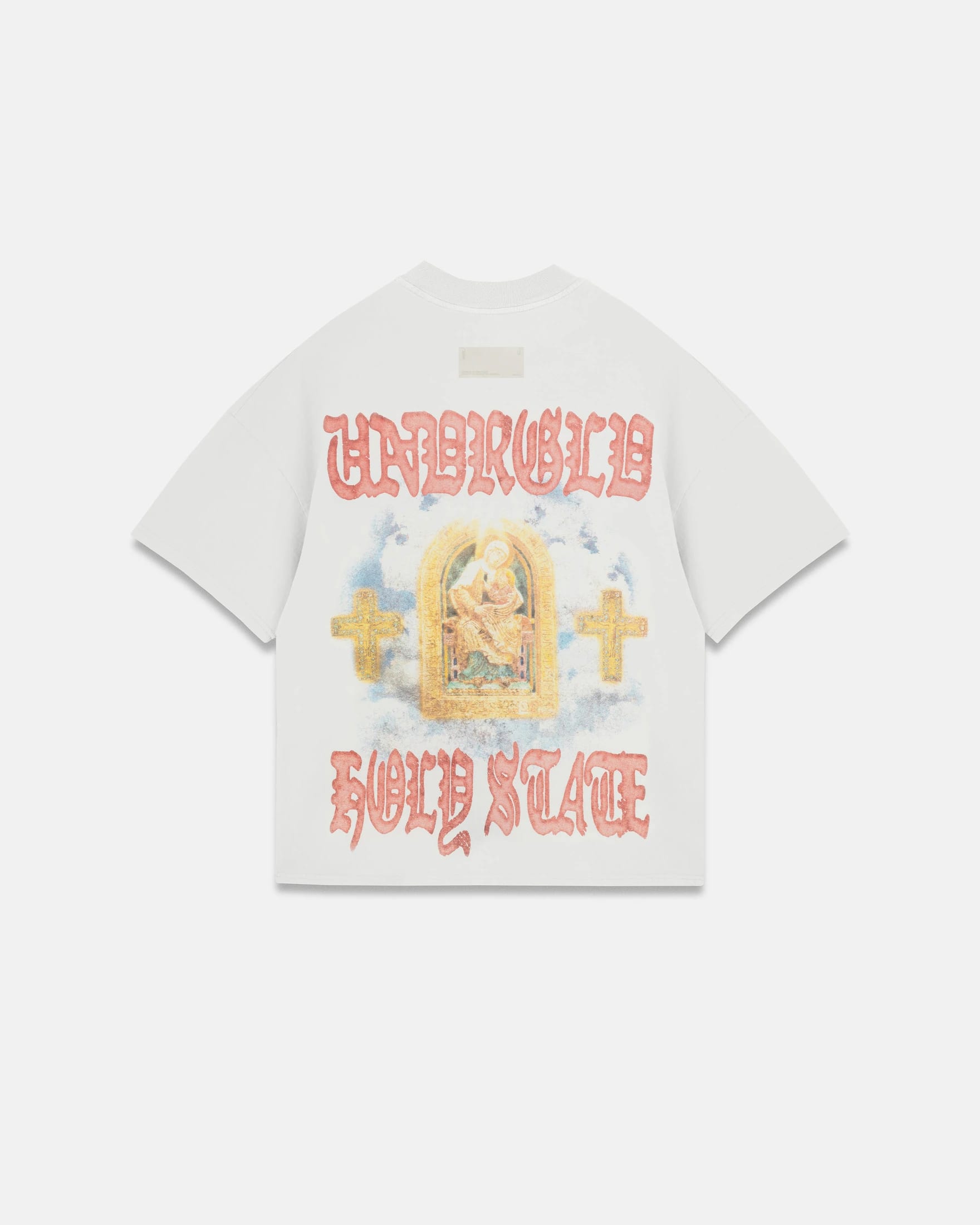 Holy State The Savior Boxy Fit Tshirt White - imagen 3
