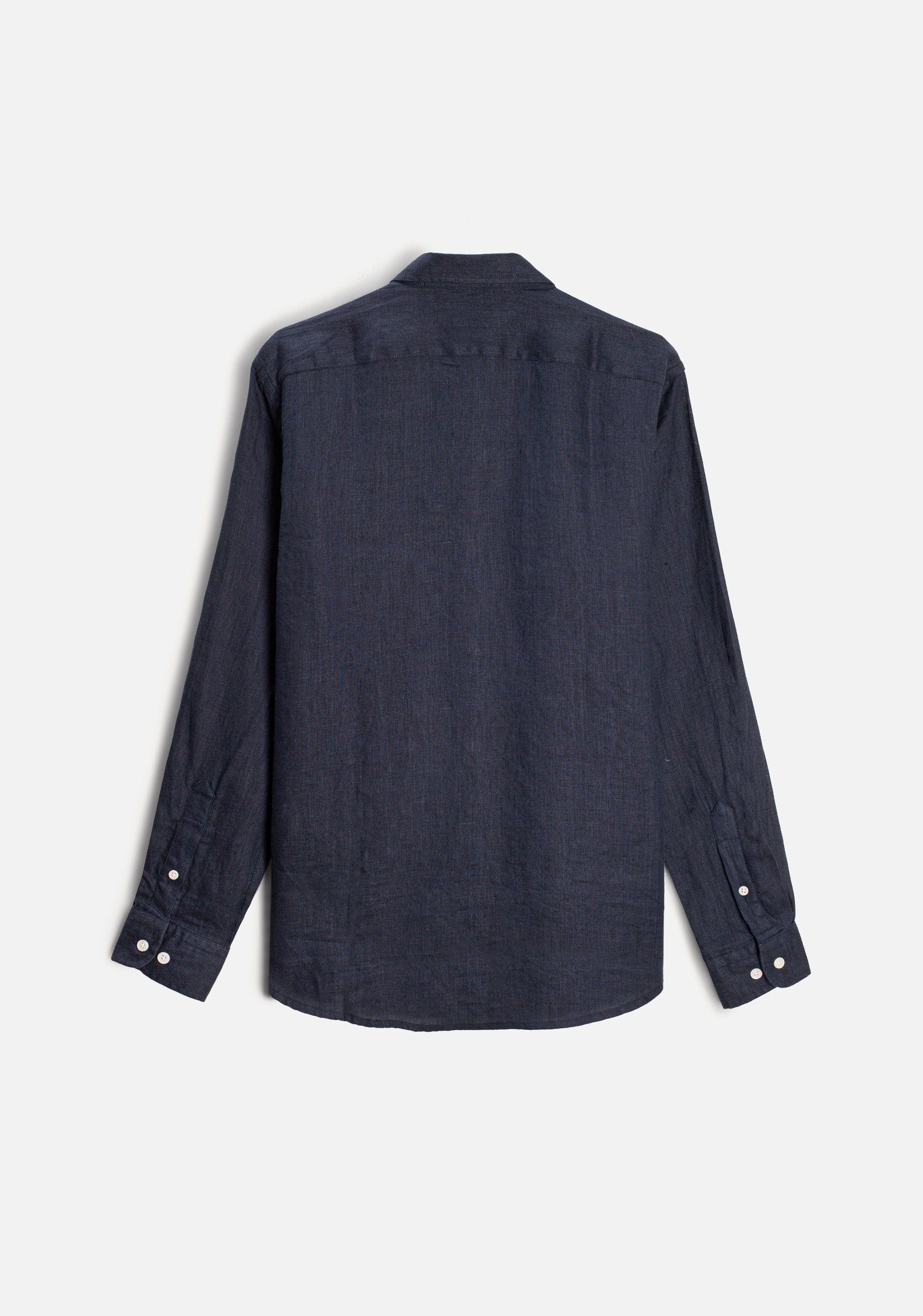 Camisa H CI Lino Azul Osc - imagen 4