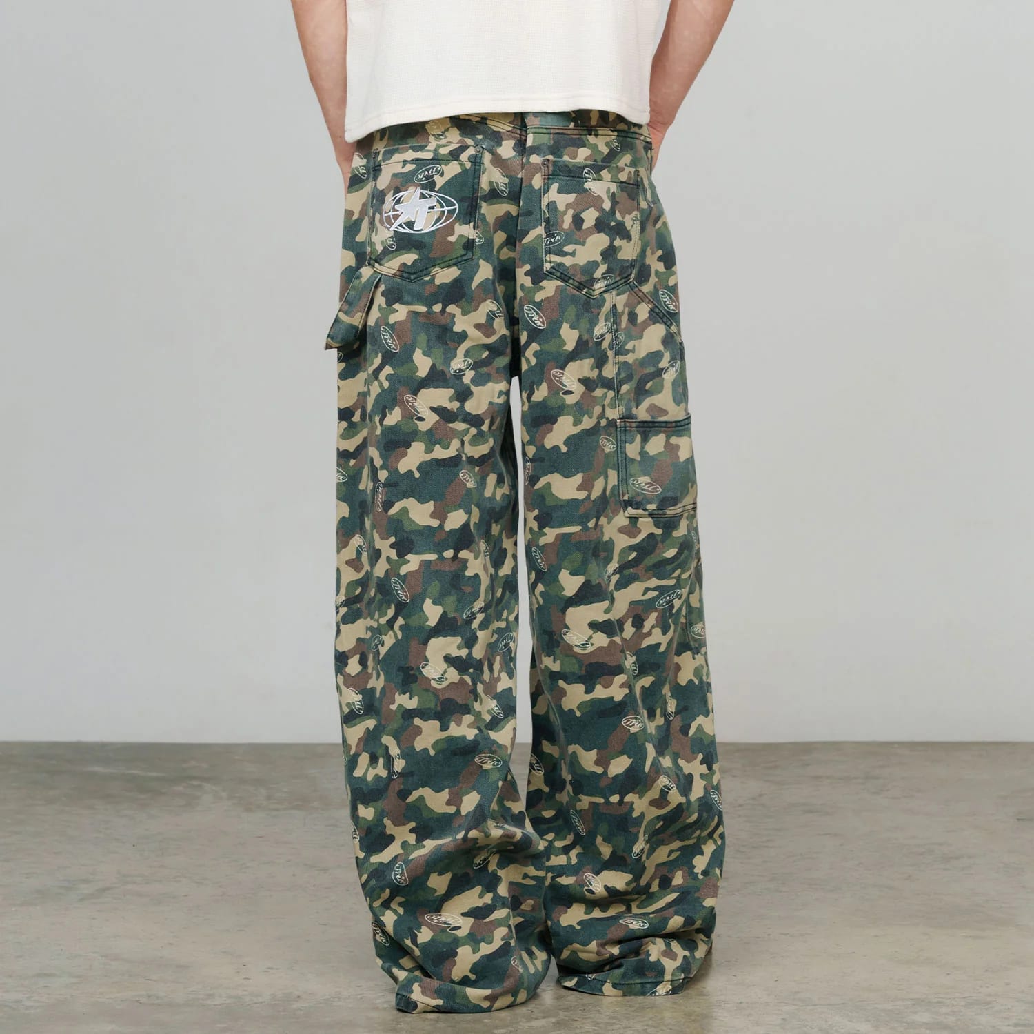 Racing Camo Carpenter Pants - Green - imagen 7