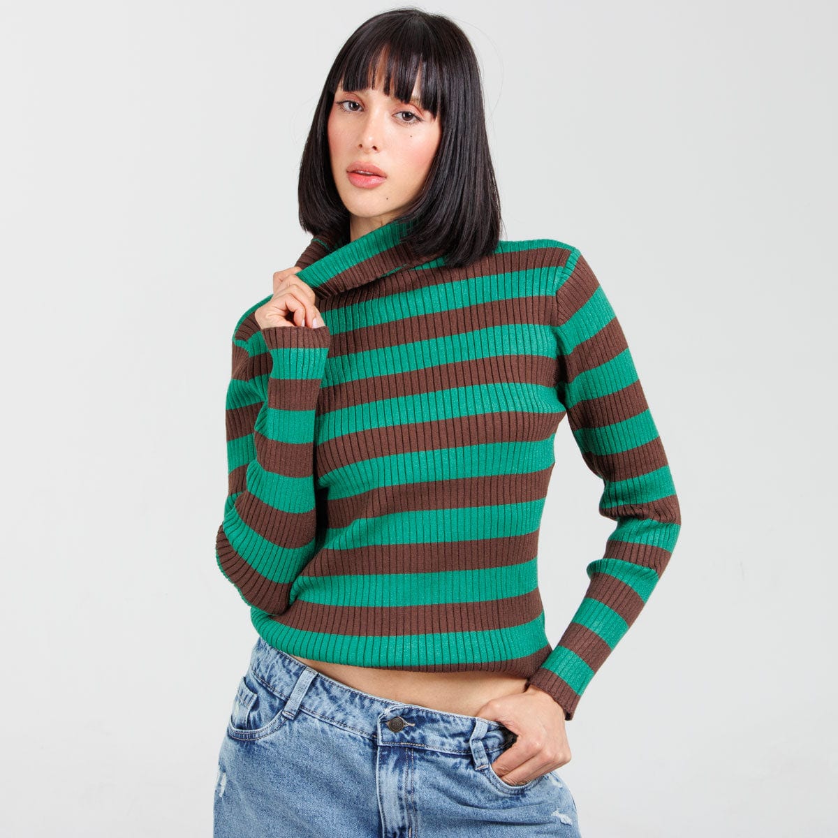 Buzo Tejido Axspen BZ70 cuello tortuga - imagen 2
