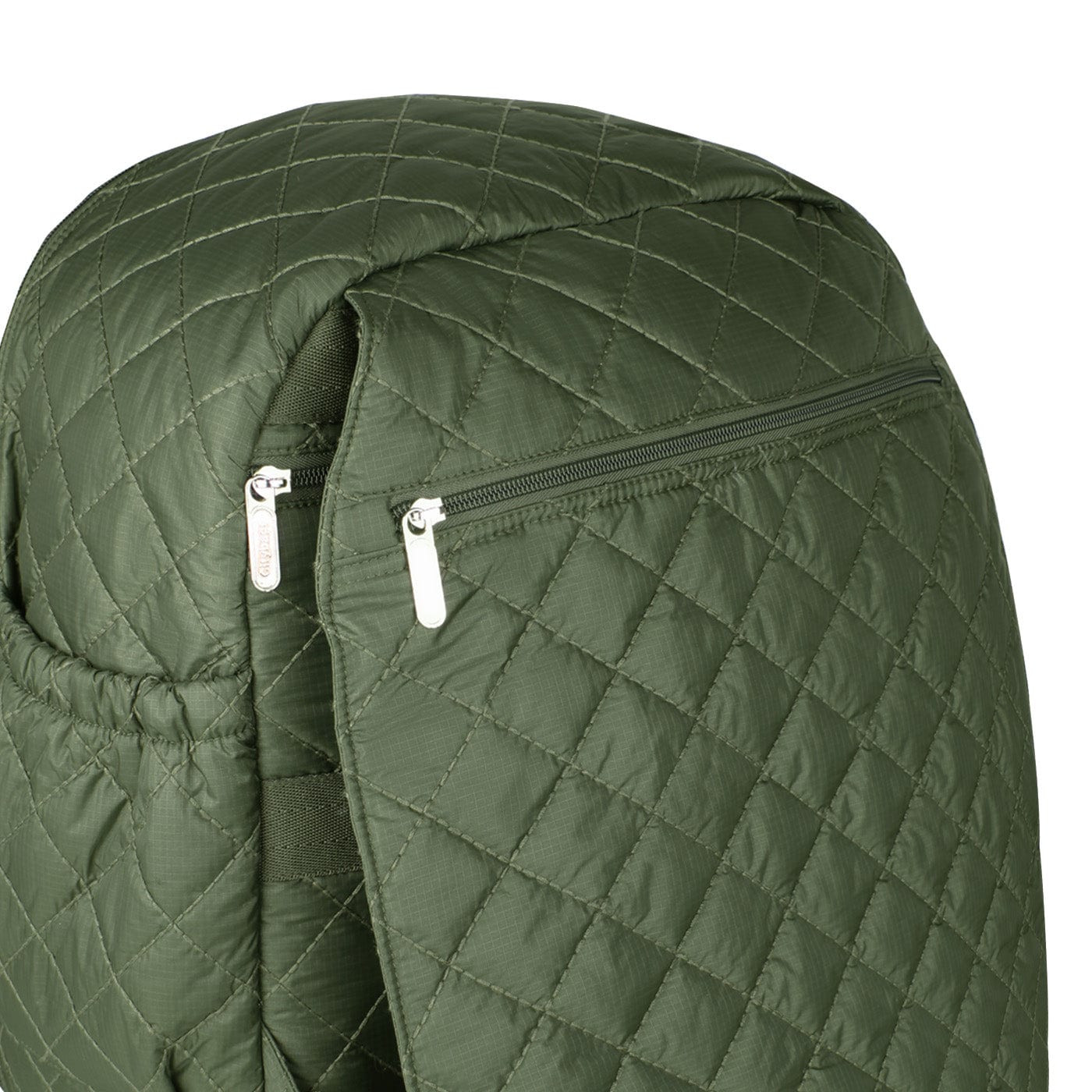 Morral Cabina Tapa Puffer Verde Militar - imagen 8