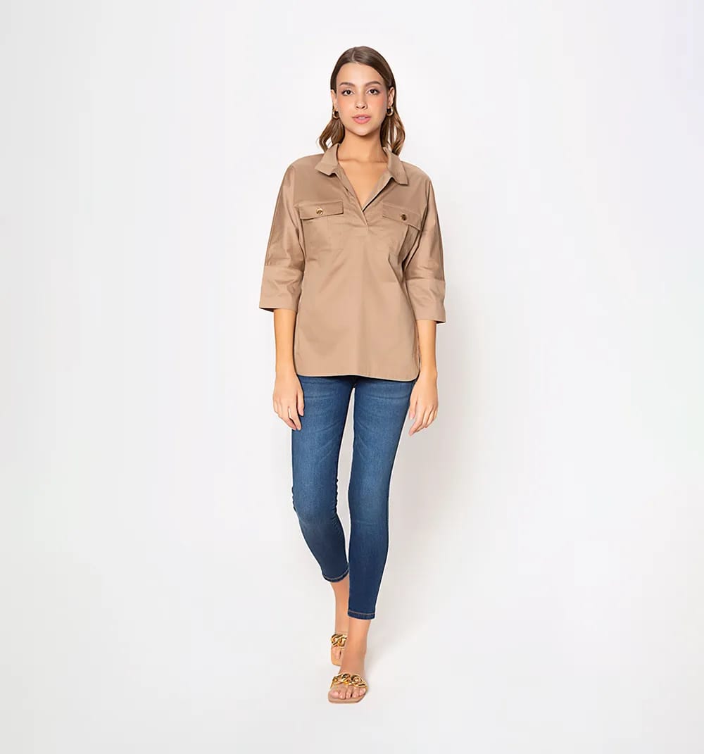 Camisera con dos bolsillos laterales - imagen 11