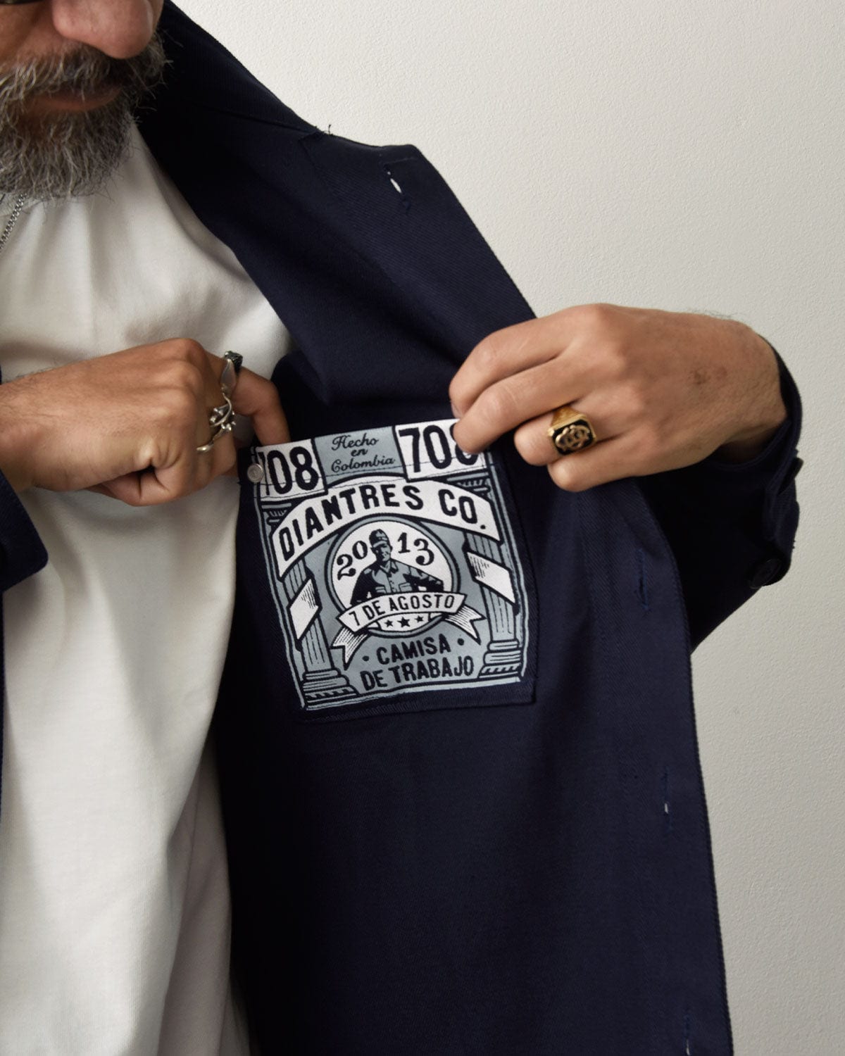 CAMISA 708 AZUL - imagen 2