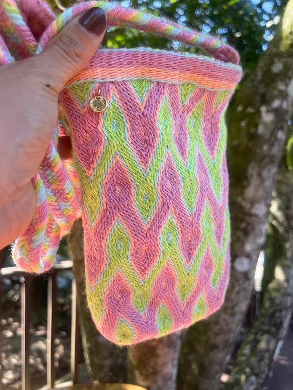 Makki Mini Wayuu Crossbody Bag - Lemon - imagen 5