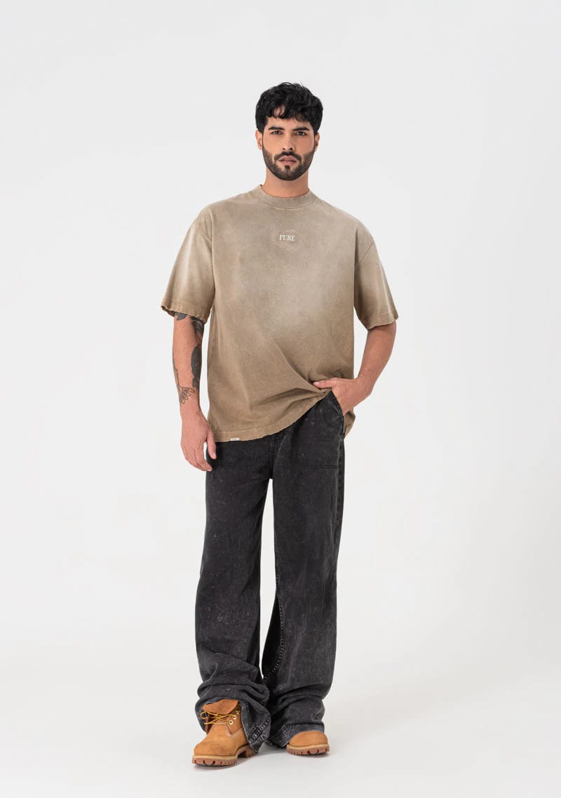Heraldic brown shield T-shirt - imagen 6