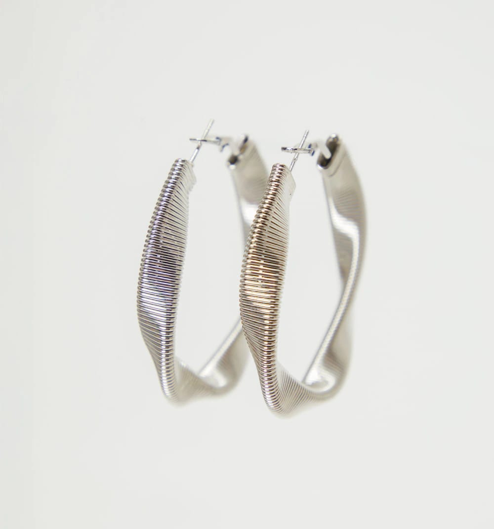 Aretes candonga cadena serpiente - imagen 2