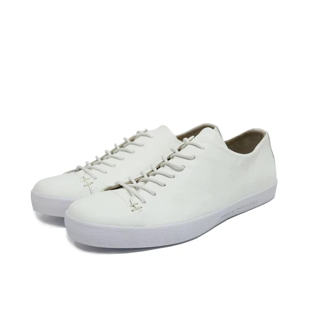 Zapatos Para Hombre Basil en Cuero Blanco - imagen 1