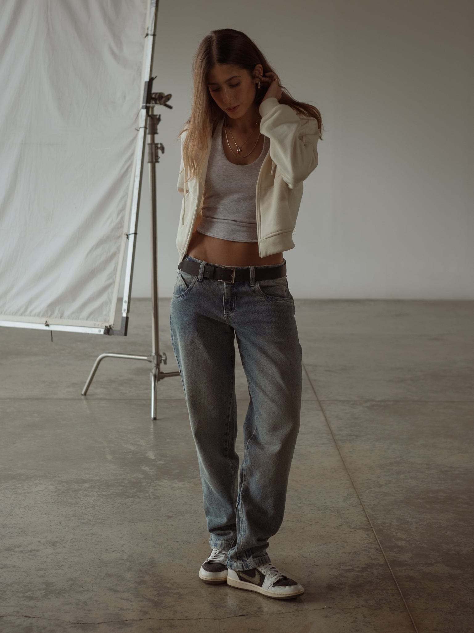LOW STRAIGHT JEAN - MEDIUM DIRTY BLUE - imagen 7
