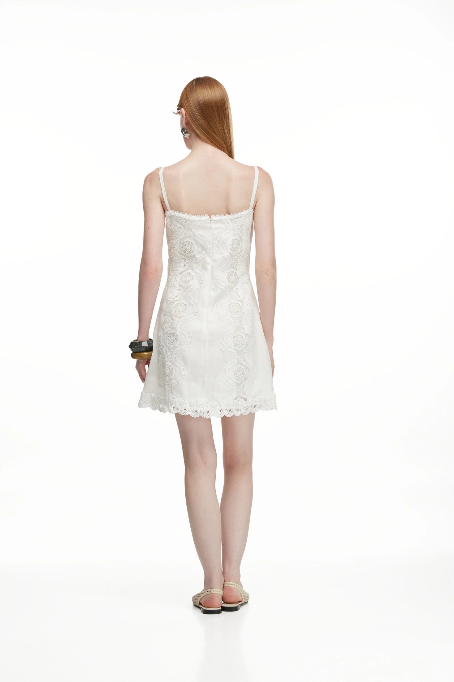 ROCIO MINI DRESS WHITE - imagen 3