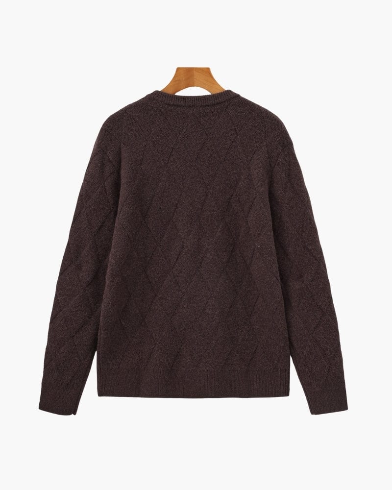 Diamond Knit Crewneck Sweater - imagen 17