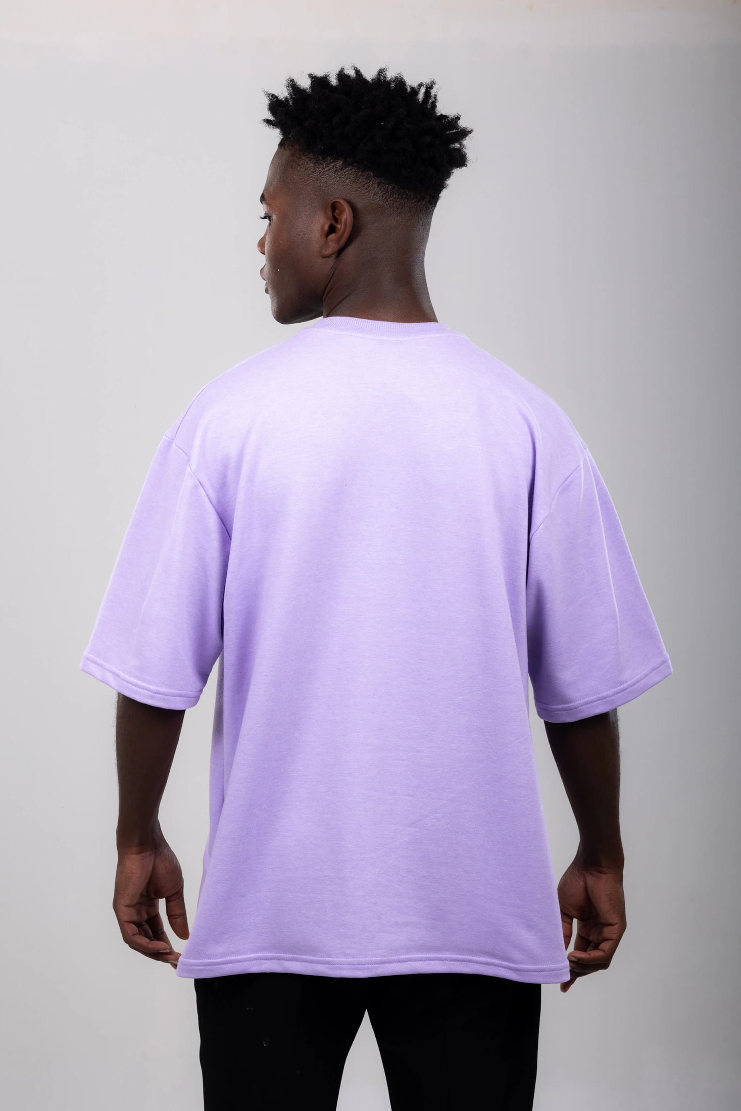 CAMISETA LILA OVERSIZE SVG 13838 - imagen 2