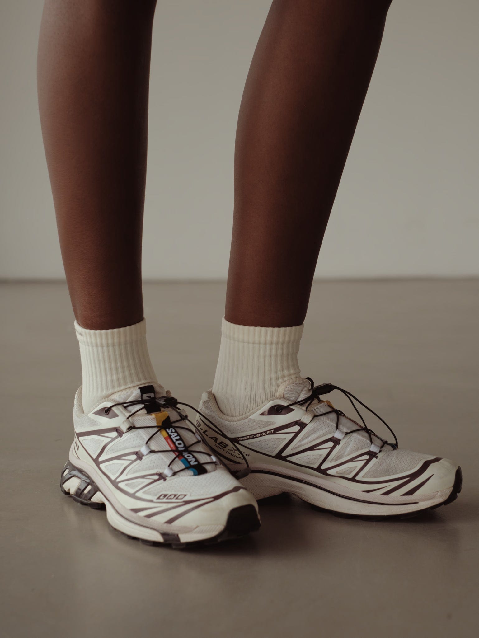 RUNNING SOCKS - NATURAL - imagen 10
