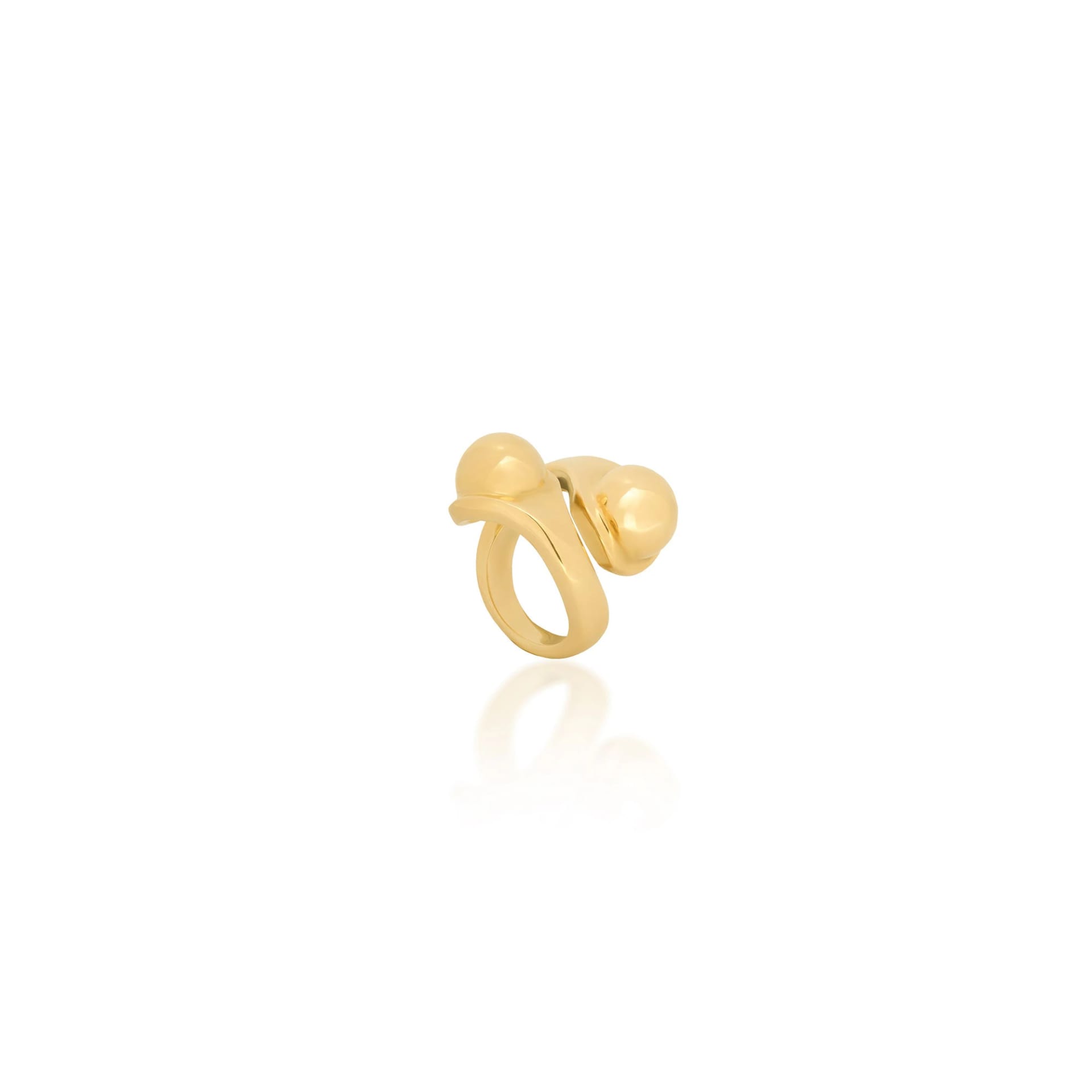 Anillo Esferas de Oro - imagen 1