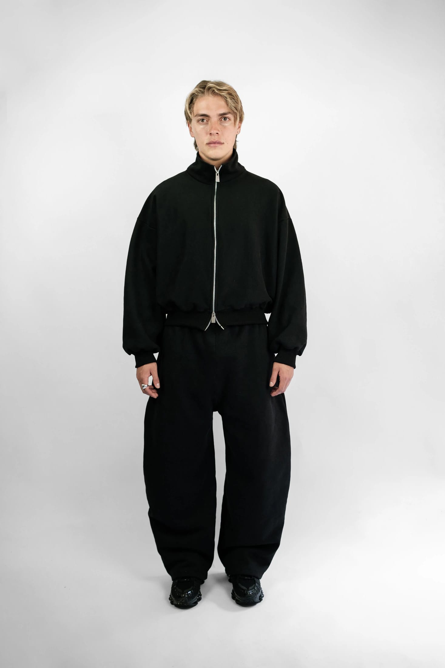 Core Track Double Zip Jacket - Onyx - imagen 3