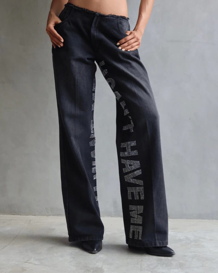 JEAN U CANT HAVE ME BRILLOS NEGRO - imagen 7