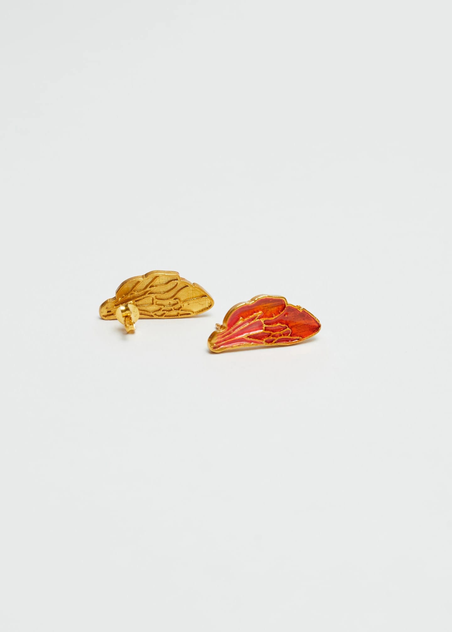 Aretes Wing Naranja - imagen 1