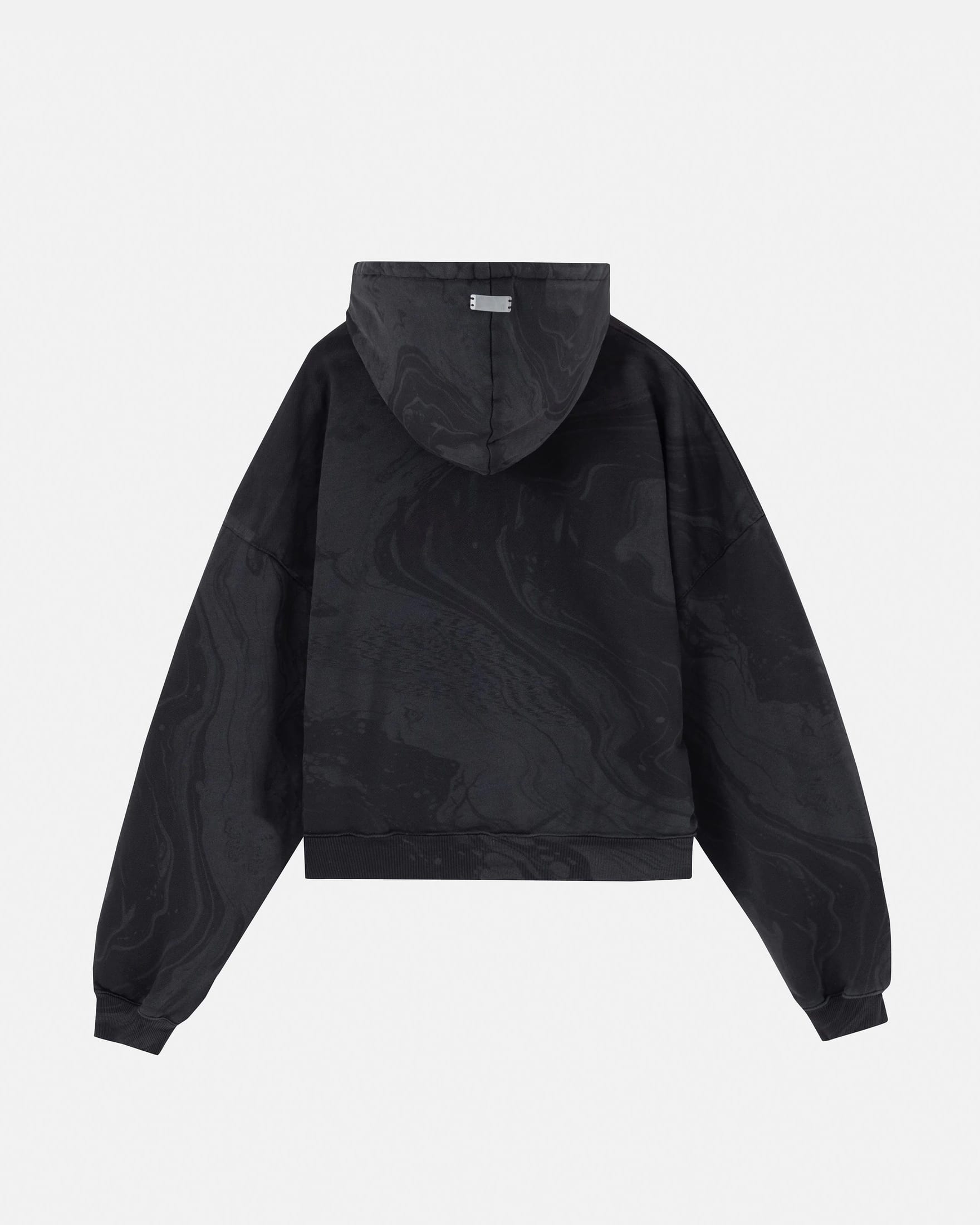 Basics UNDGLD Boxy Hoodie Oiled Black - imagen 3