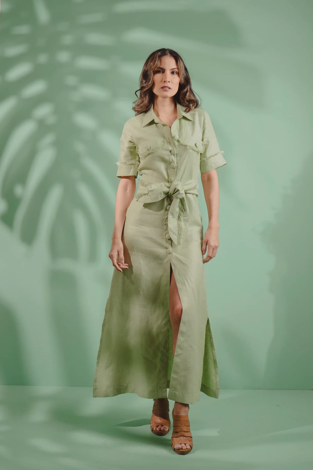 RV08A – Vestido Aura Salvia - imagen 7