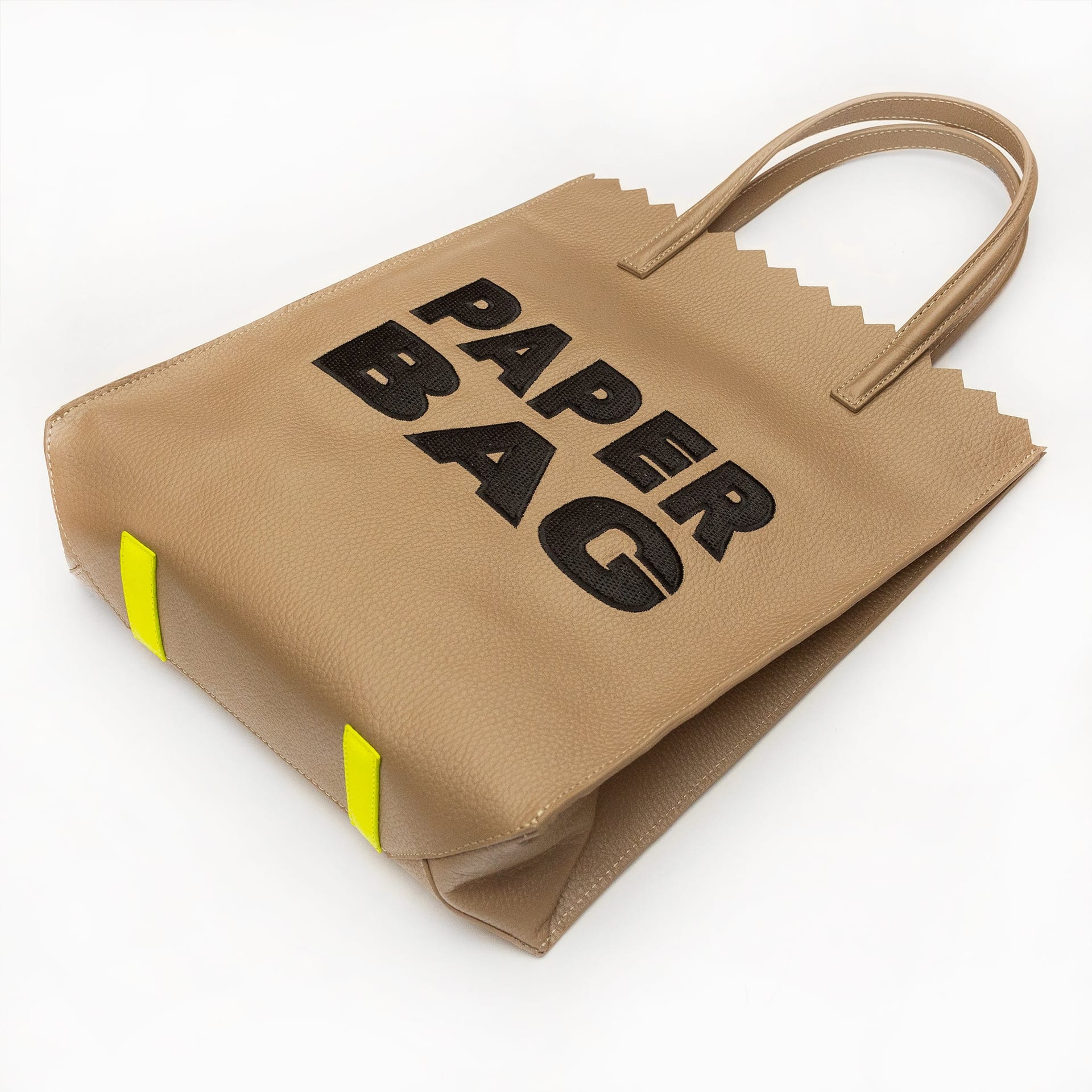 Paper Bag - Cocoa + Black Embroidery - imagen 2