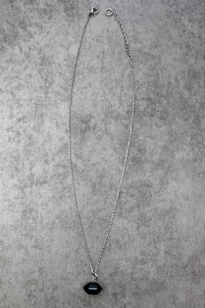 Cadena ónix hexágono - imagen 2