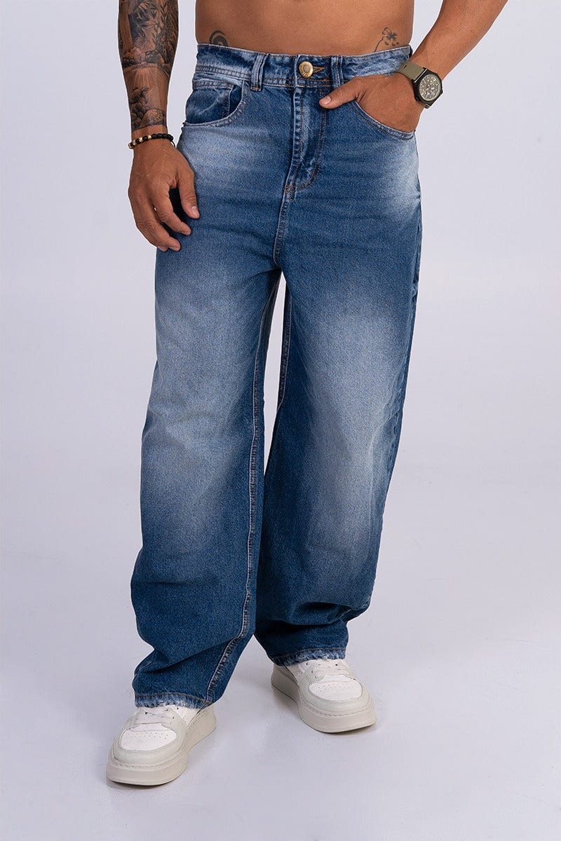 Jean moda ancho rebel - imagen 1