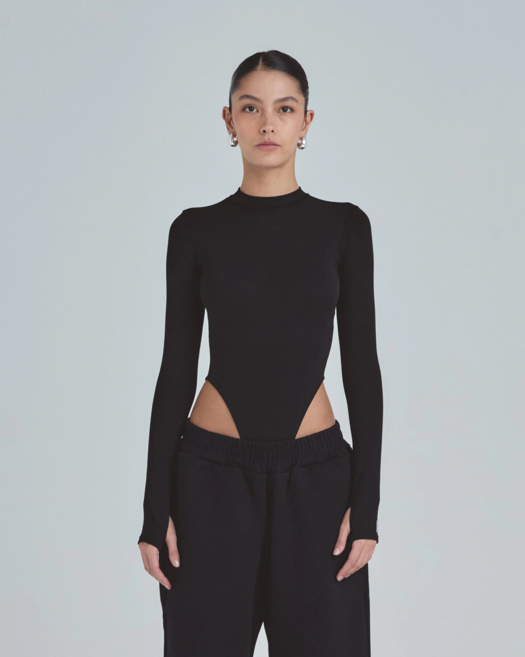 Line Undergold Studio Turtleneck Bodysuit Black - imagen 2