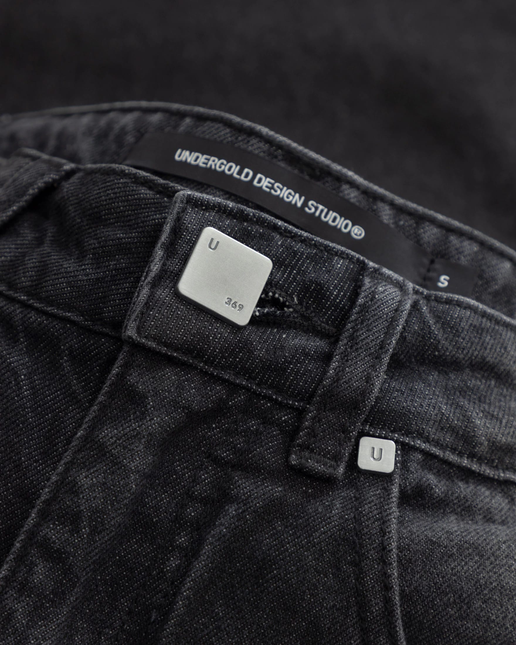 W Line Basic Wide Jeans Washed Black - imagen 4