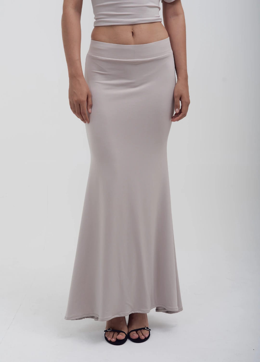 Falda Mercedes Crema - imagen 1