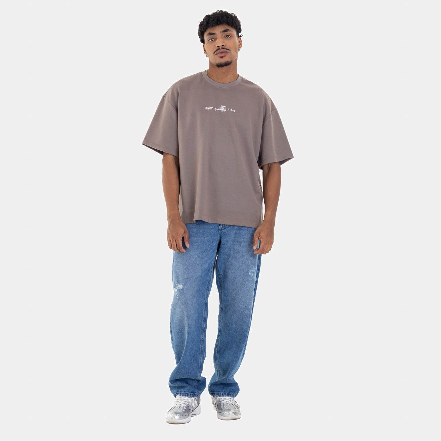 Clean Relaxed Fit Jeans Mid Blue - imagen 3