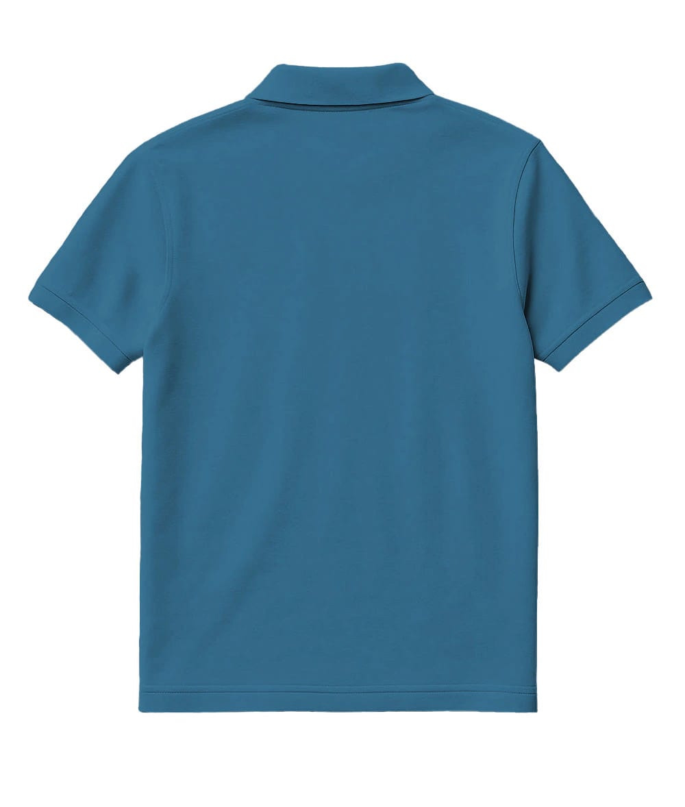 CAMISETA POLO AZUL PETROLEO - imagen 4