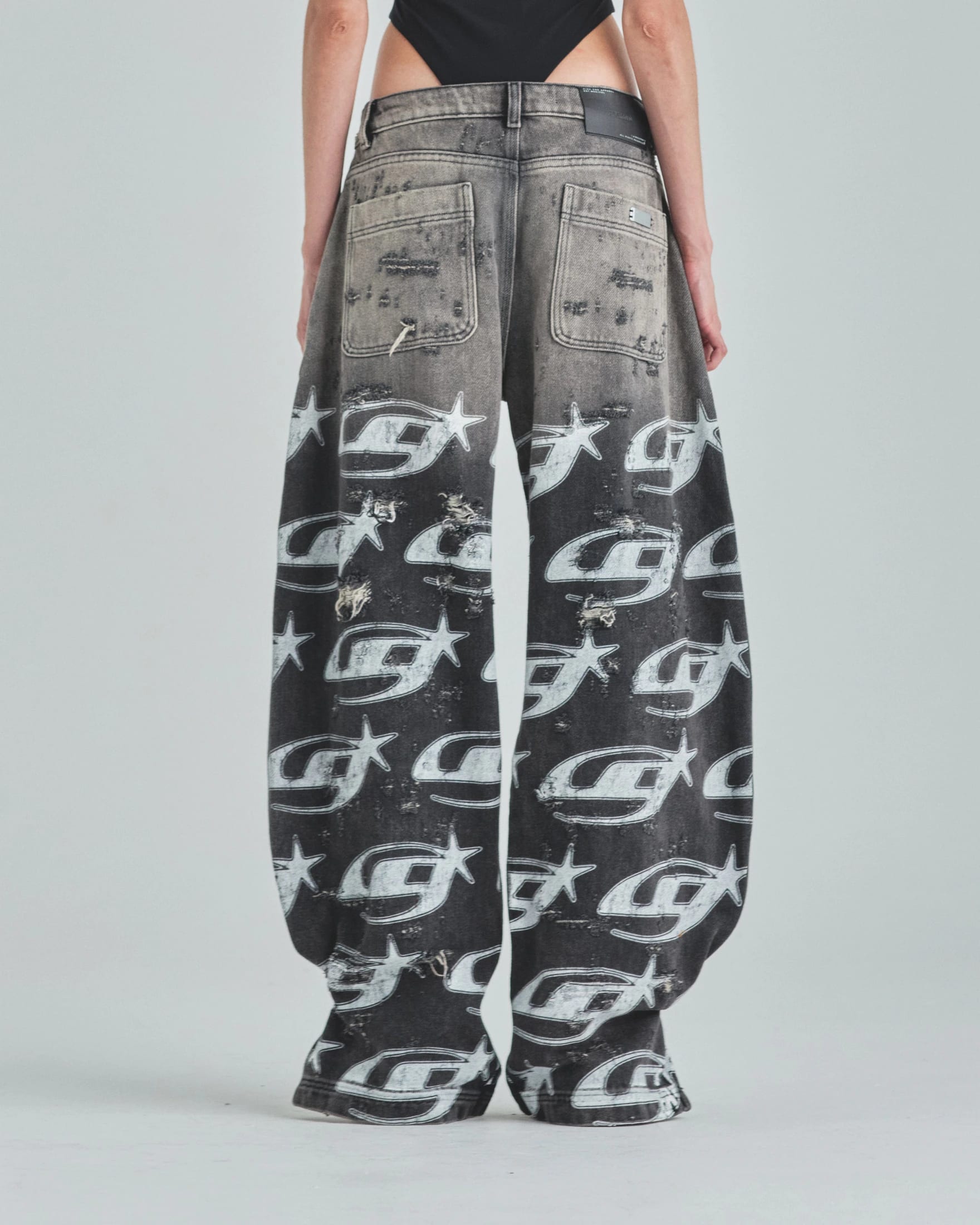 W Act 1 UG Star Ankle Focus Jean Washed Gray - imagen 5