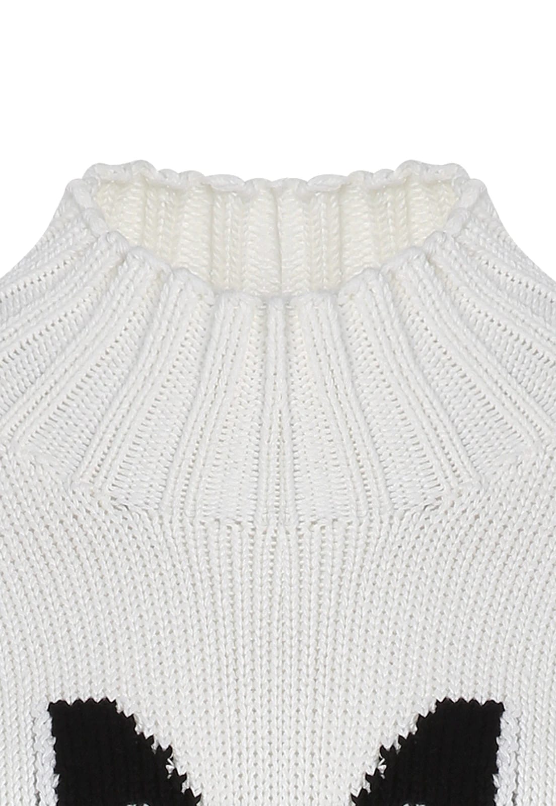 TURTLE NECK LETTER SWEATER - imagen 9